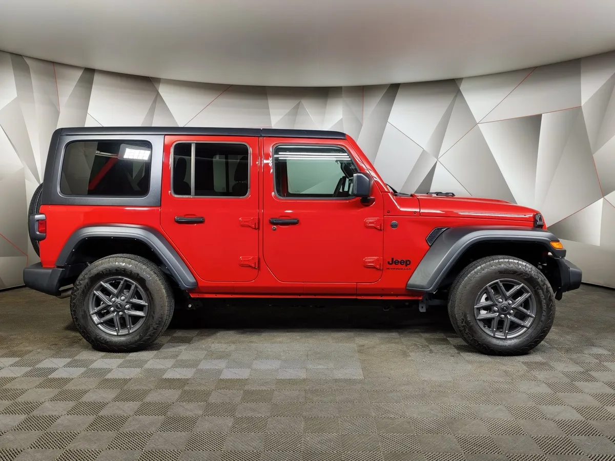 Jeep Wrangler 2.0 AT AWD (272 л.с.) Sport Красный в АВИЛОН. Слайд №6