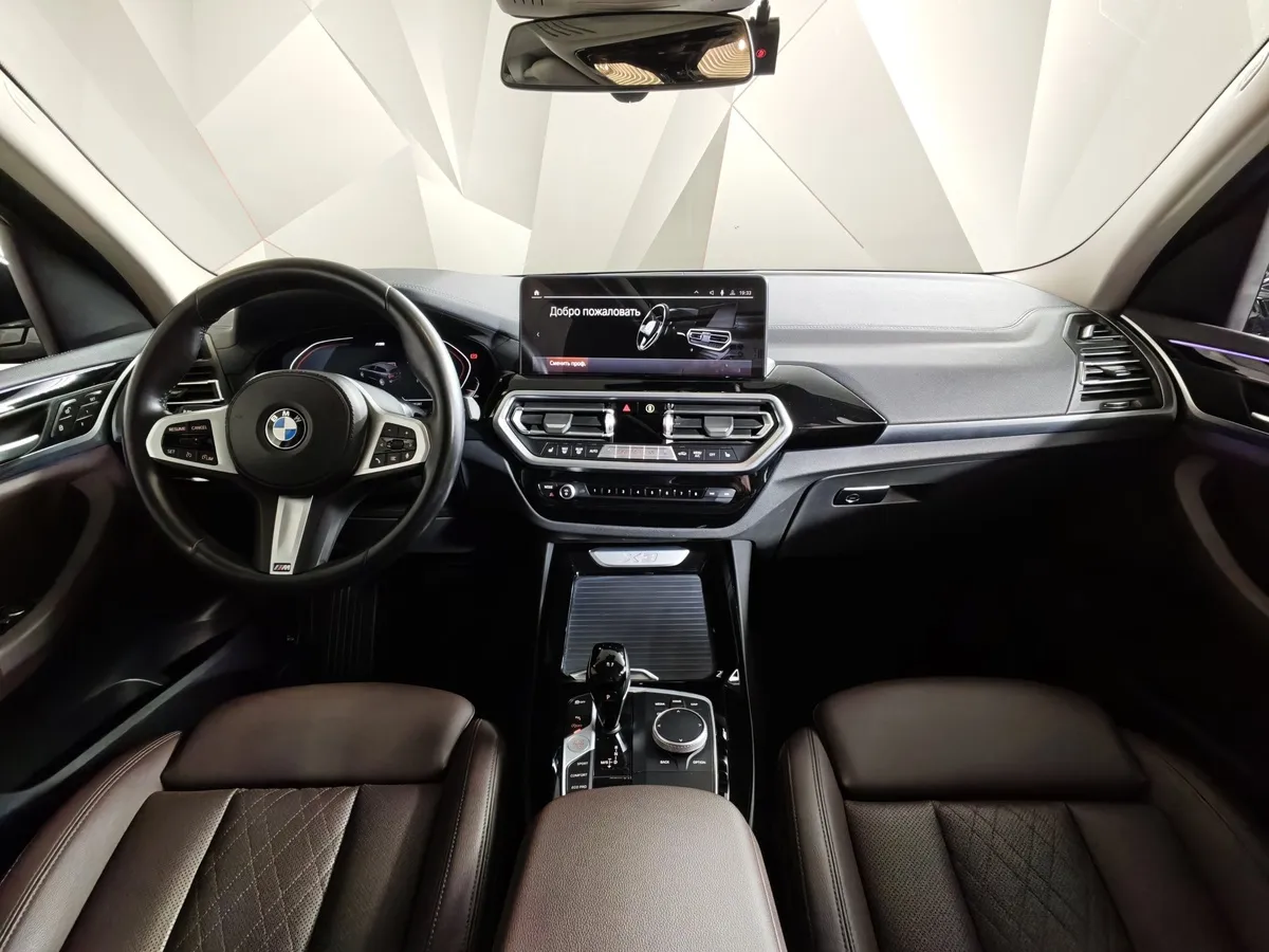 BMW X3 xDrive20i AT (184 л.с.) Черный в АВИЛОН. Слайд №11