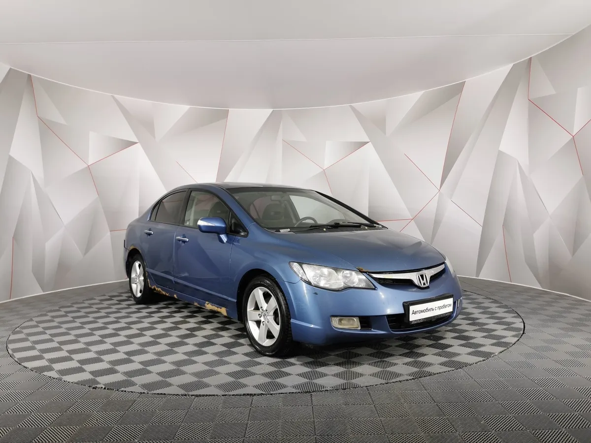 Honda Civic 1.8 AT (140 л.с.) Синий в АВИЛОН. Слайд №3