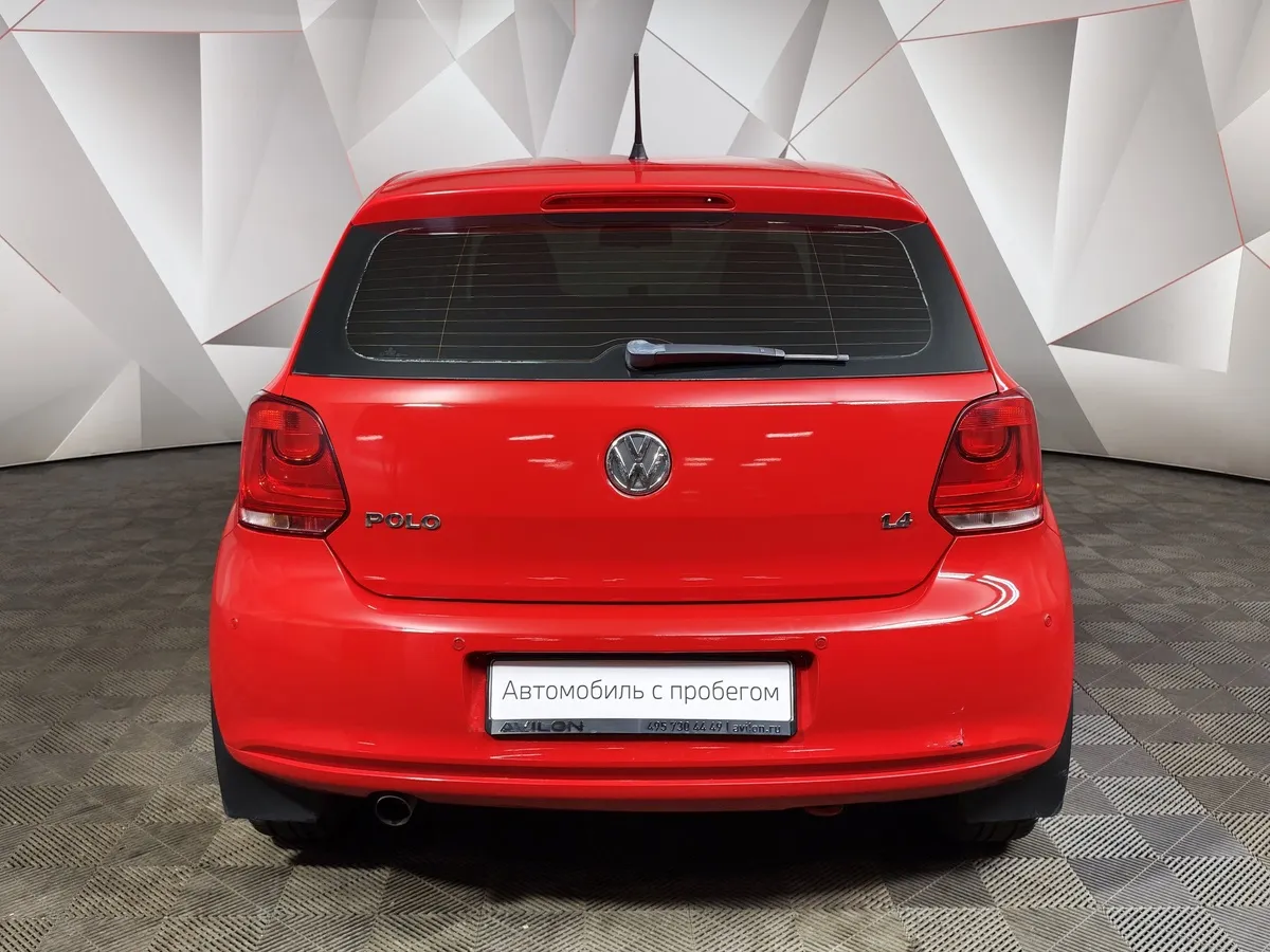 Volkswagen Polo 1.4 DSG (85 л.с.) Comfortline Красный в АВИЛОН. Слайд №8