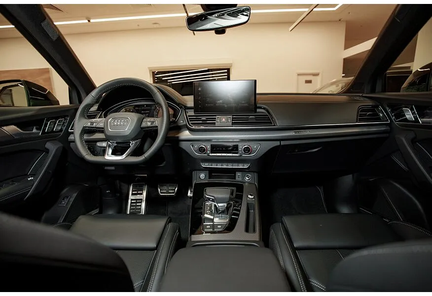 Audi Q5 L 2.0 TFSI S tronic quattro (245 л.с.) Luxury Dynamic Черный в АВИЛОН. Слайд №15