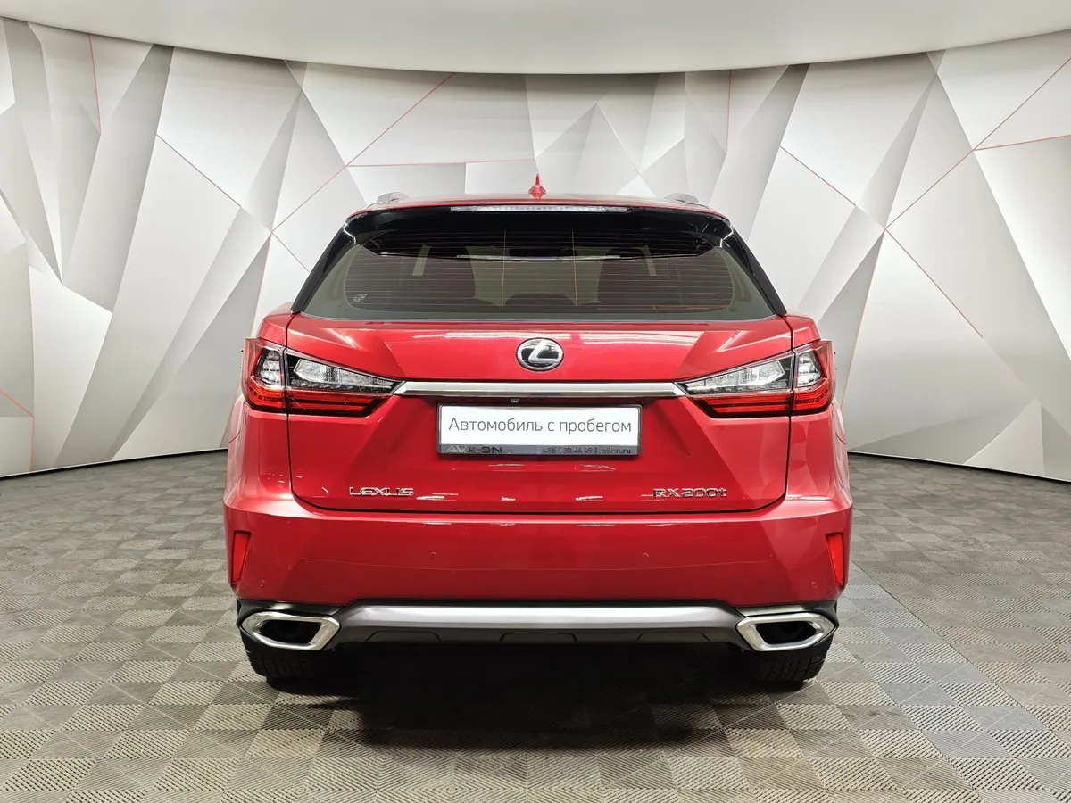 Lexus RX 200t AT AWD (238 л.с.) Executive Красный в АВИЛОН. Слайд №8
