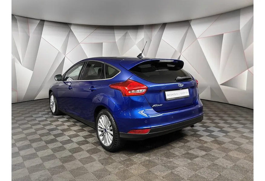 Ford Focus 1.6 Ti-VCT PowerShift (125 л.с.) Titanium Синий в АВИЛОН. Слайд №4