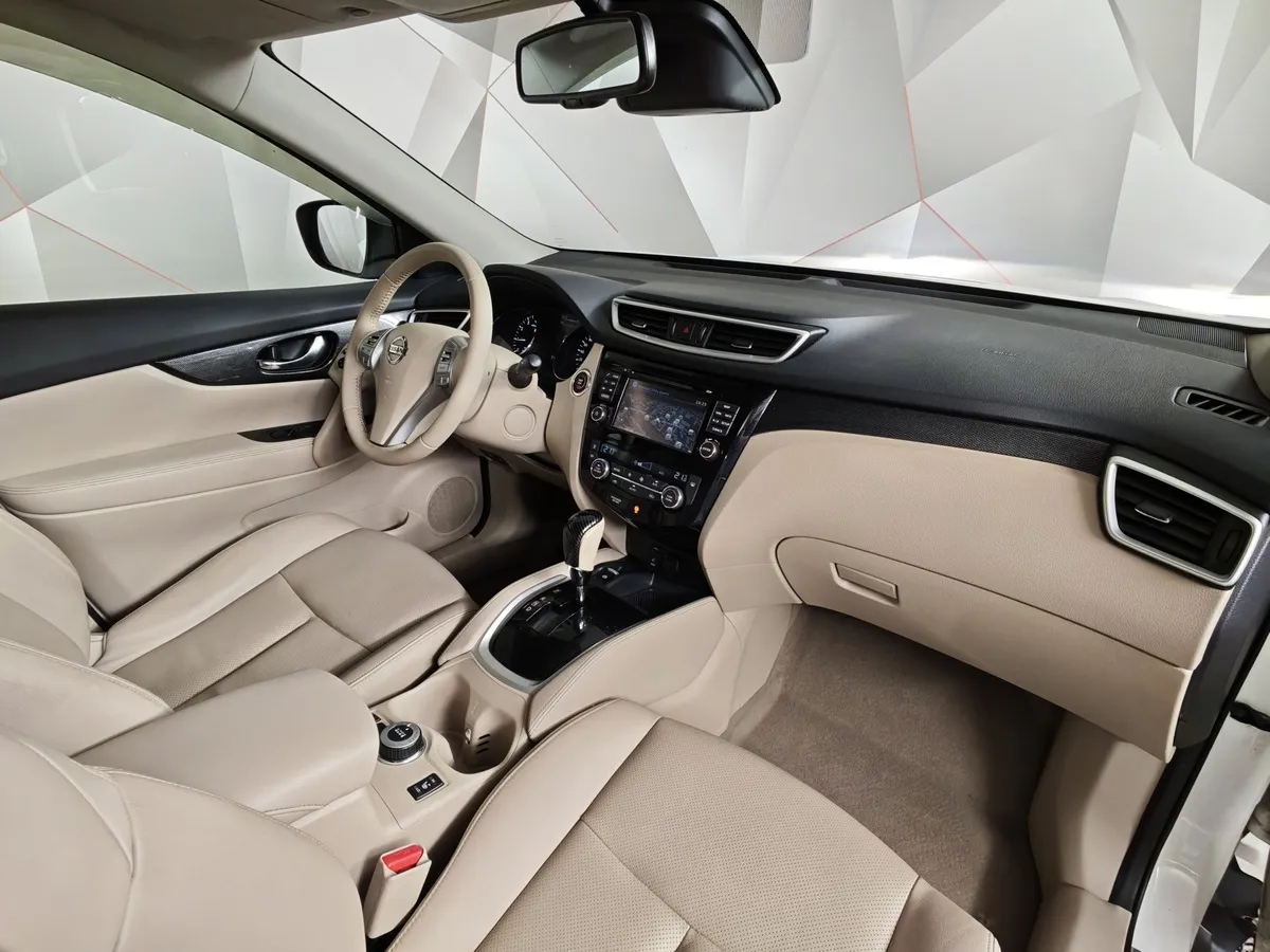 Nissan X-Trail 2.5 CVT AWD (171 л.с.) Белый в АВИЛОН. Слайд №13