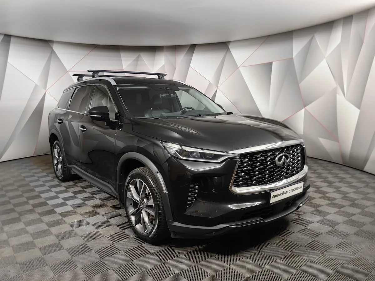 Infiniti QX60 3.5 CVT 4WD (283 л.с.) Premium Черный в АВИЛОН. Слайд №3