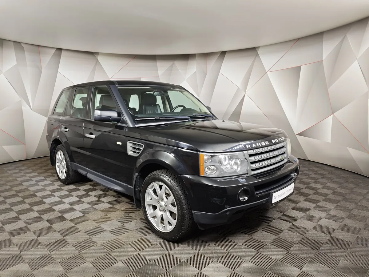 Land Rover Range Rover Sport 4.4 AT (300 л.с.) HSE Dynamic Черный в АВИЛОН. Слайд №3