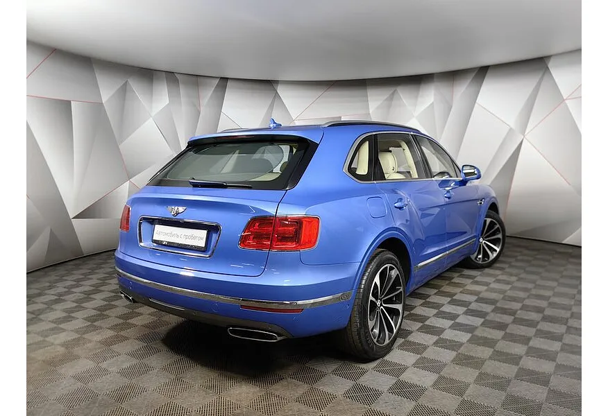 Bentley Bentayga 6.0 AT AWD (608 л.с.) Голубой в АВИЛОН. Слайд №2