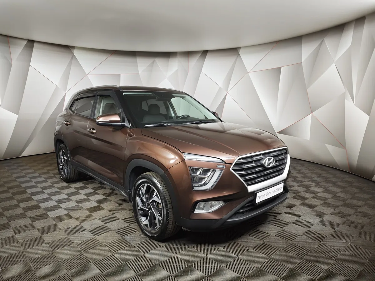 Hyundai Creta 2.0 AT 2WD (149 л.с.) Classic Коричневый в АВИЛОН. Слайд №3