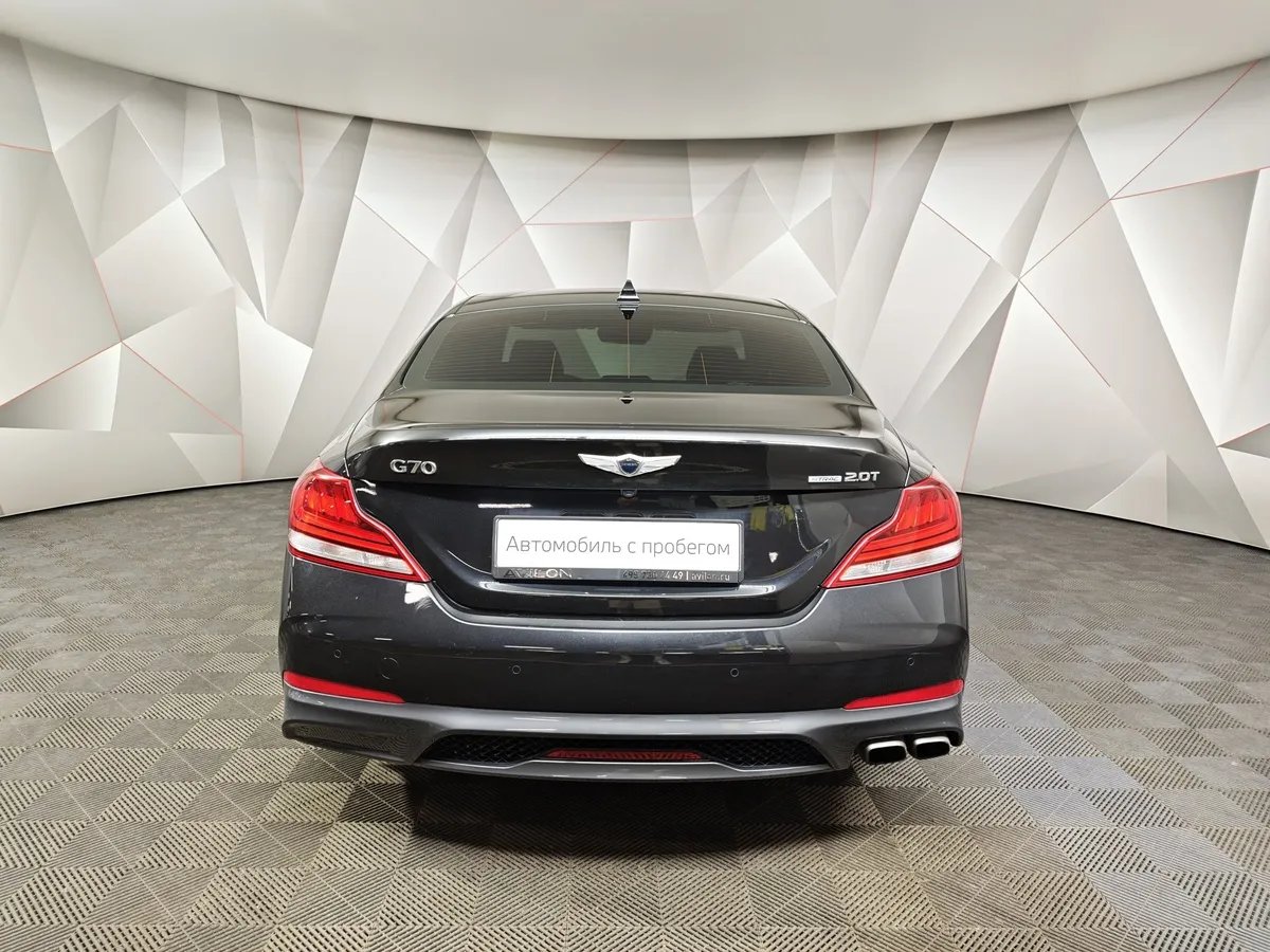 Genesis G70 2.0 T AT AWD (197 л.с.) Supreme + Panorama Черный в АВИЛОН. Слайд №8