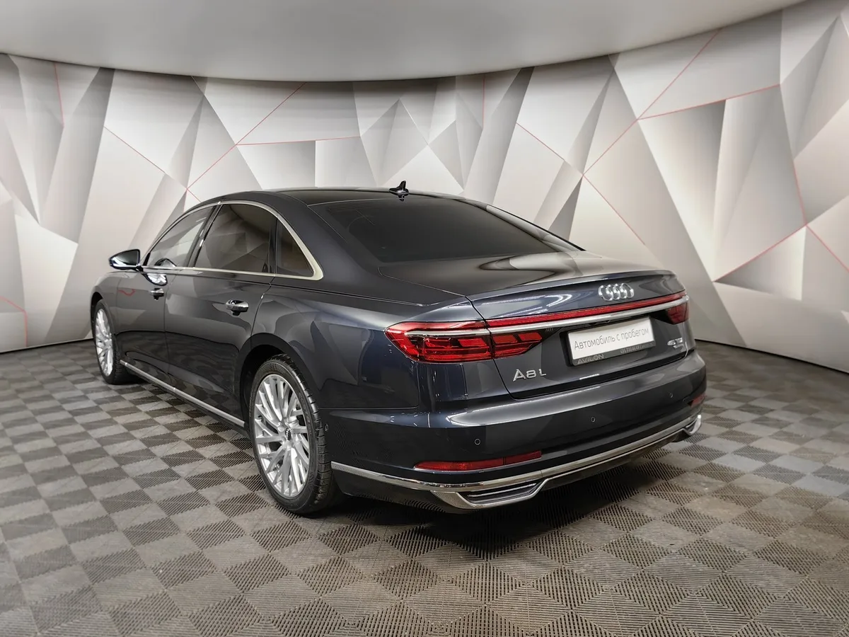 Audi A8 3.0 TDI L tiptronic quattro (249 л.с.) Синий в АВИЛОН. Слайд №4