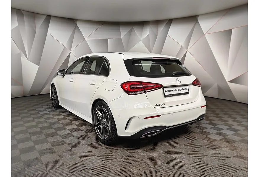 Mercedes-Benz A-Класс A 200 7G-DCT (150 л.с.) Sport Белый в АВИЛОН. Слайд №4