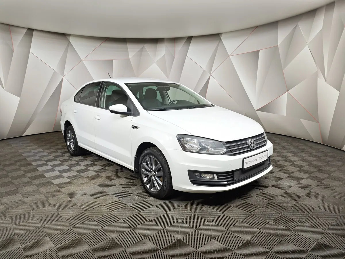 Volkswagen Polo 1.6 MPI MT (110 л.с.) Connect Белый в АВИЛОН. Слайд №3