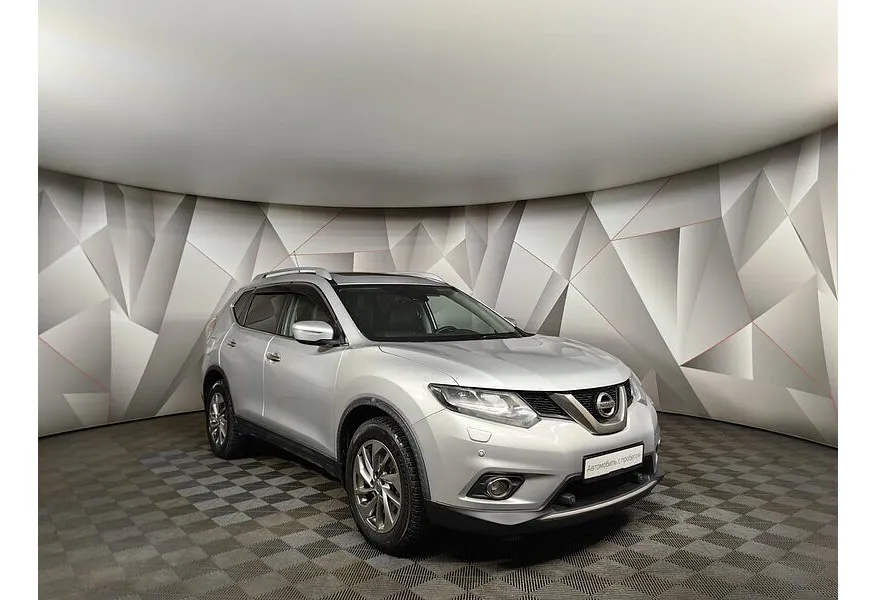 Nissan X-Trail 2.5 CVT AWD (171 л.с.) Серебристый в АВИЛОН. Слайд №3