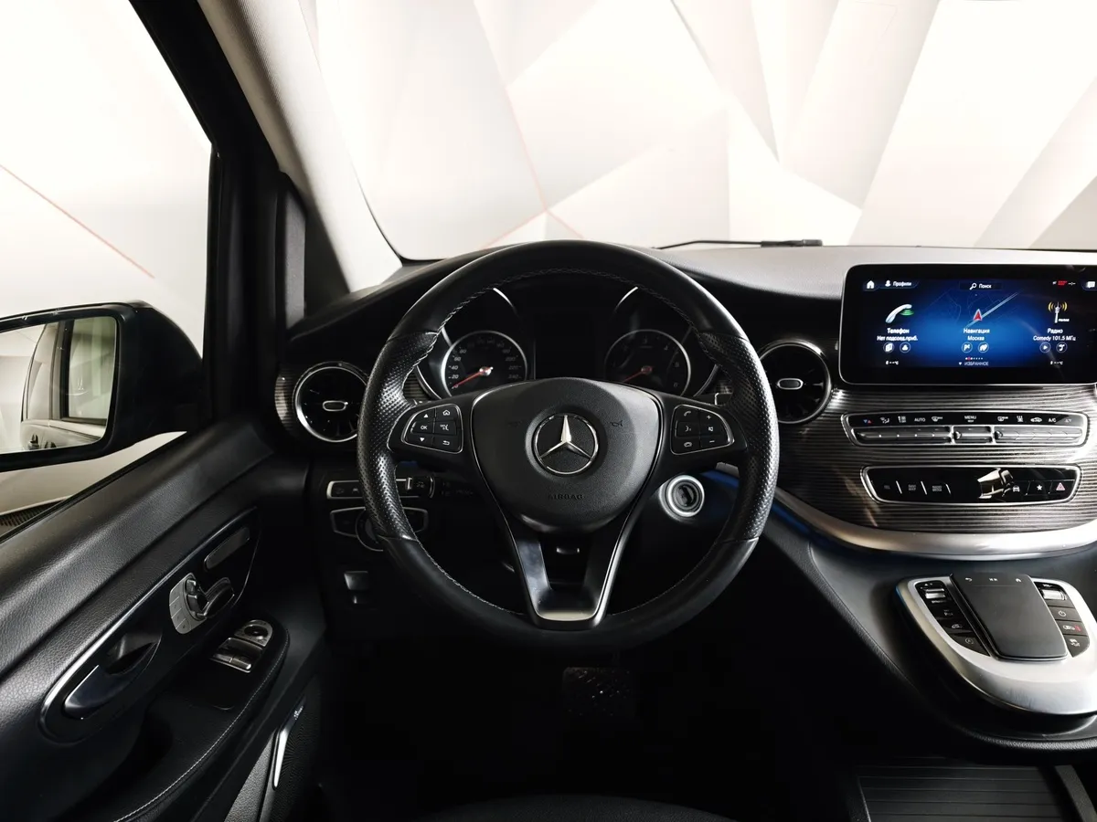 Mercedes-Benz V-Класс V 250 d 9G-Tronic L2 4MATIC (190 л.с.) AMG Line Синий в АВИЛОН. Слайд №20
