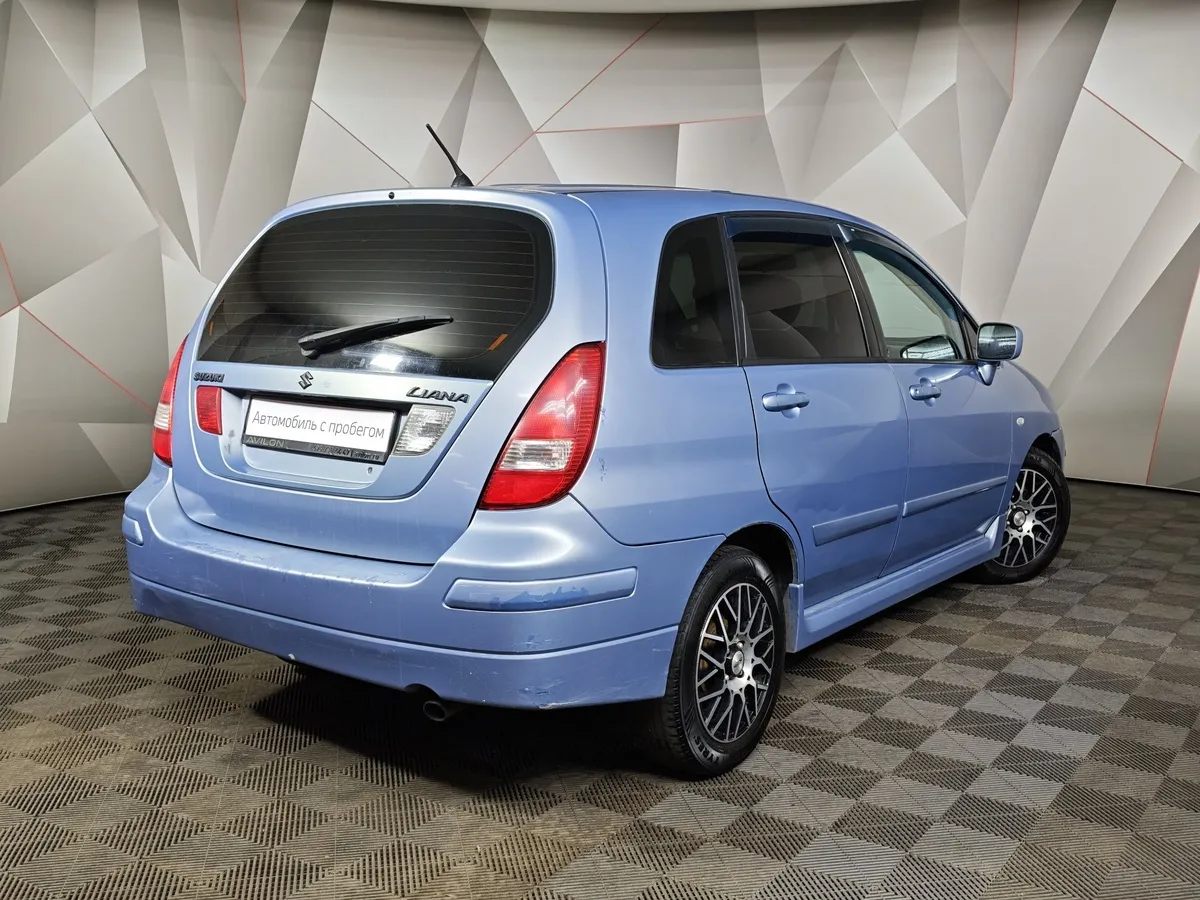 Suzuki Liana 1.6 MT 4WD (106 л.с.) Синий в АВИЛОН. Слайд №2