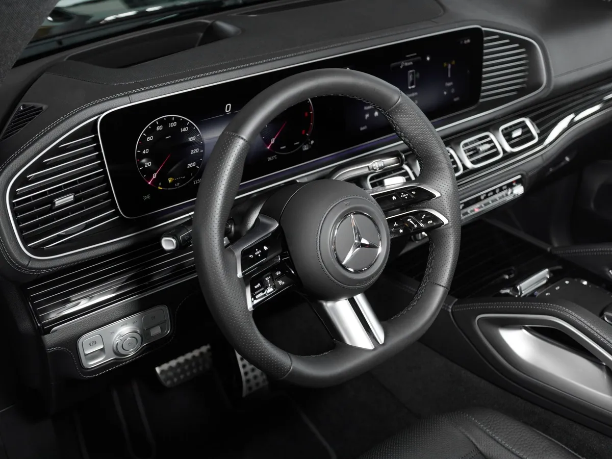 Mercedes-Benz GLS 450 d 9G-TRONIC 4Matic (367 л.с.) Черный в АВИЛОН. Слайд №6