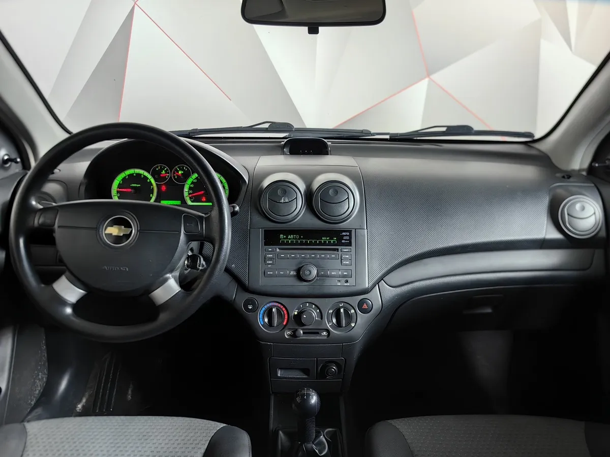 Chevrolet Aveo 1.2 MT (84 л.с.) Черный в АВИЛОН. Слайд №13