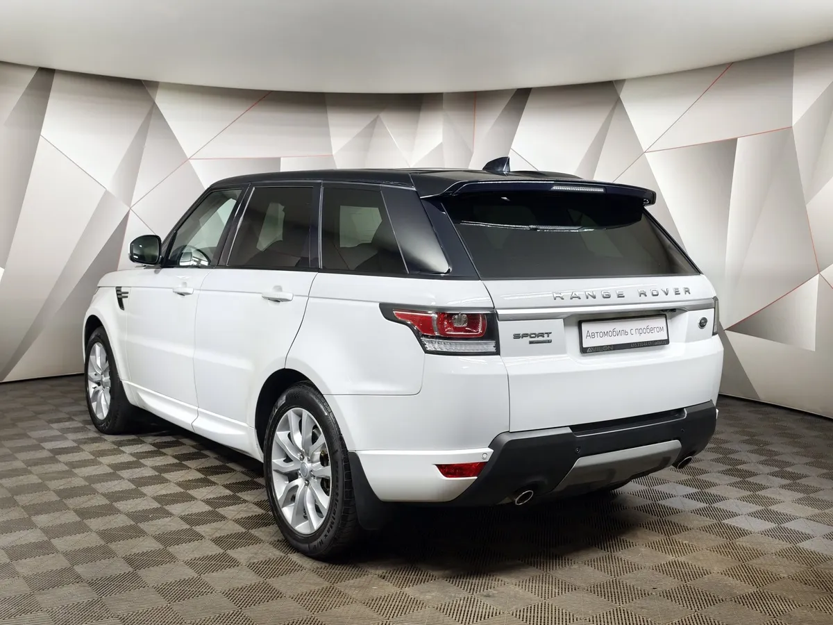 Land Rover Range Rover Sport 3.0 TDV6 AT AWD (249 л.с.) SE Белый в АВИЛОН. Слайд №4