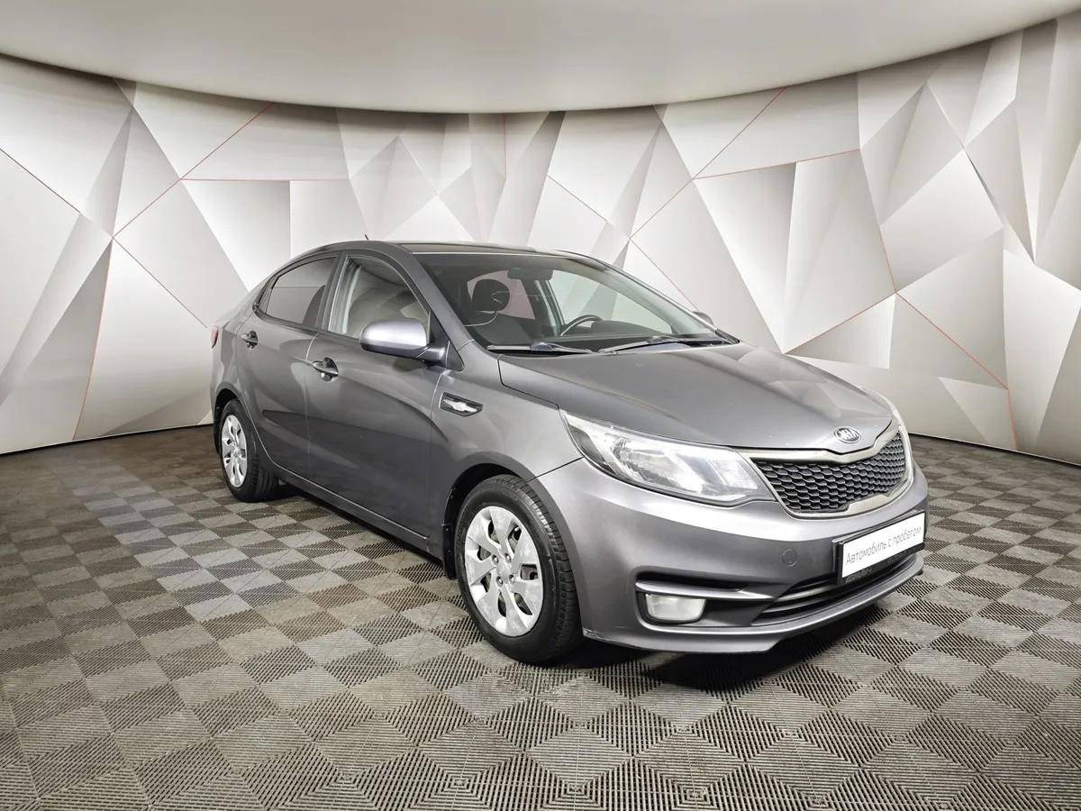 Kia Rio 1.4 MT (107 л.с.) Comfort Серый в АВИЛОН. Слайд №3