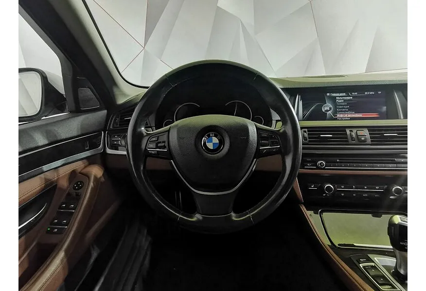 BMW 5 серия 520d Steptronic (190 л.с.) Белый в АВИЛОН. Слайд №15