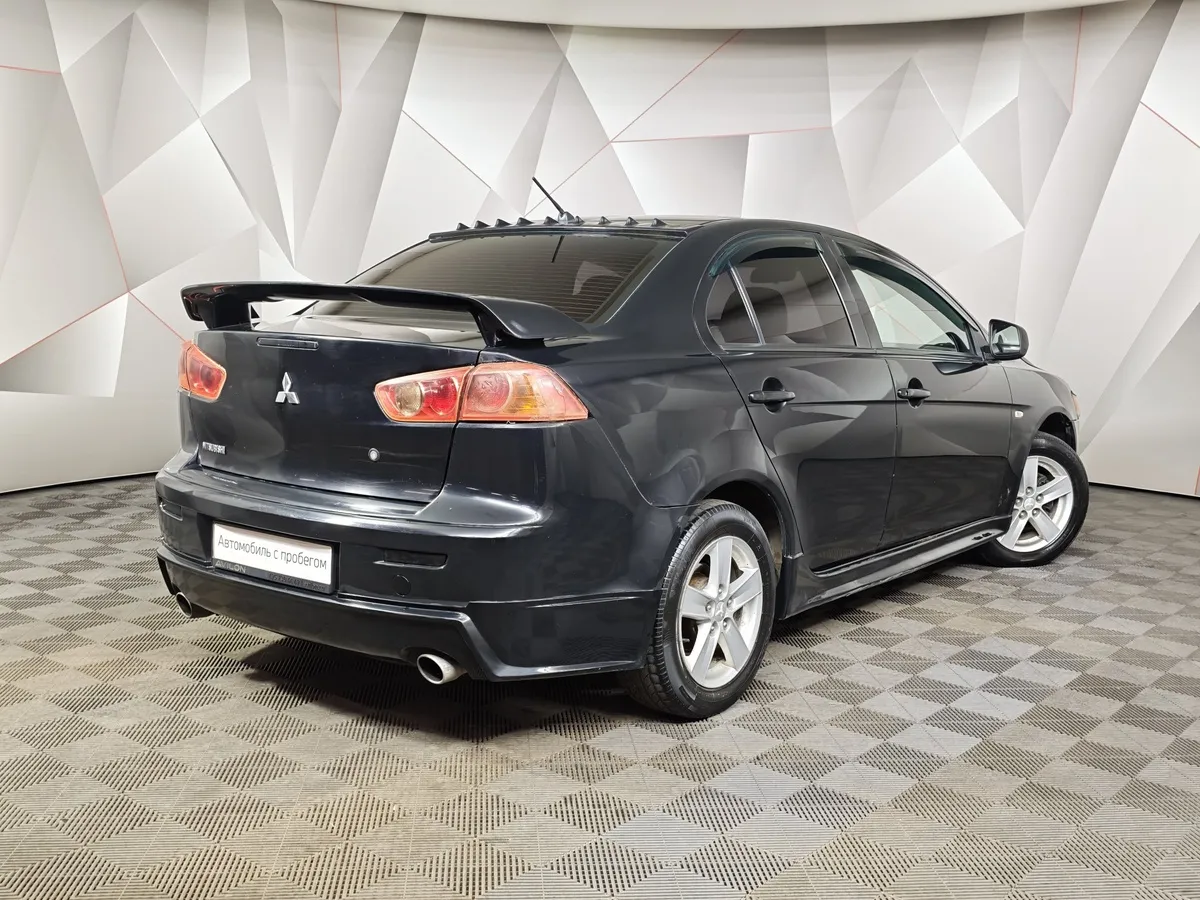 Mitsubishi Lancer 1.8 CVT (143 л.с.) Черный в АВИЛОН. Слайд №2