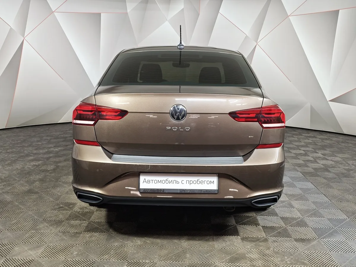 Volkswagen Polo 1.6 MPI AT (110 л.с.) Respect Коричневый в АВИЛОН. Слайд №8