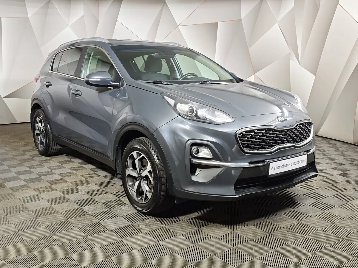 Kia Sportage 2.0 MPI AT 4WD (150 л.с.) Luxe Серый в АВИЛОН. Слайд №3