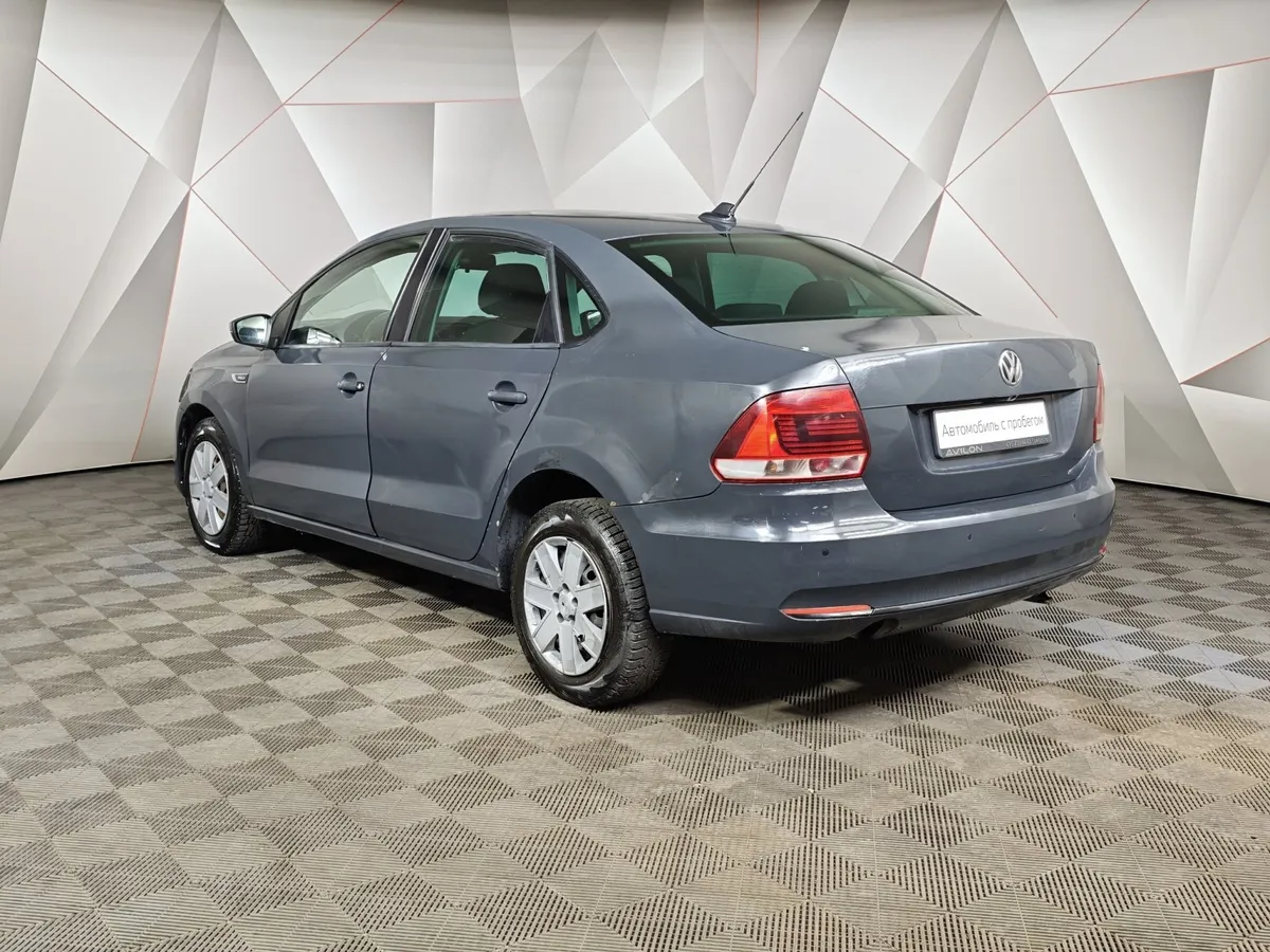 Volkswagen Polo 1.6 MPI AT (110 л.с.) Trendline Серый в АВИЛОН. Слайд №4