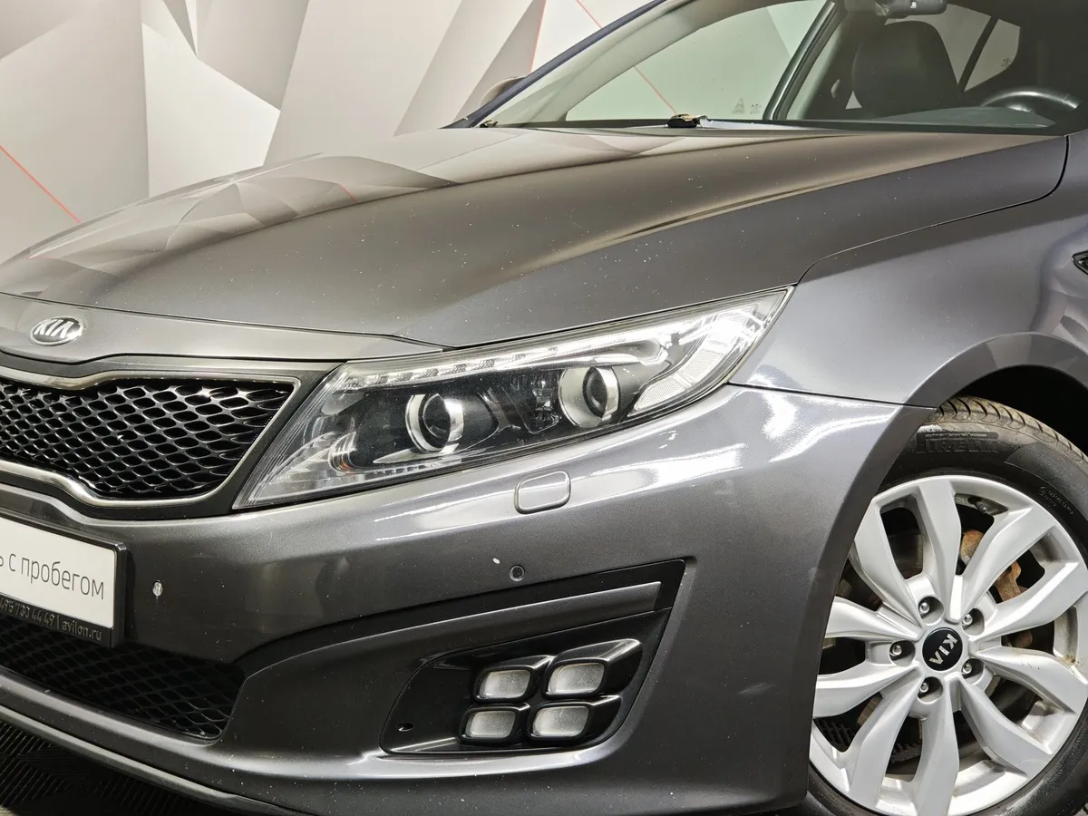 Kia Optima 2.4 MPI AT (180 л.с.) Premium Серый в АВИЛОН. Слайд №10