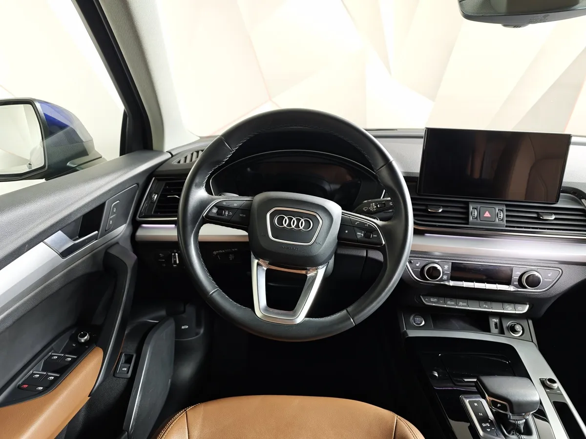 Audi Q5 2.0 TFSI S tronic quattro (249 л.с.) Синий в АВИЛОН. Слайд №19