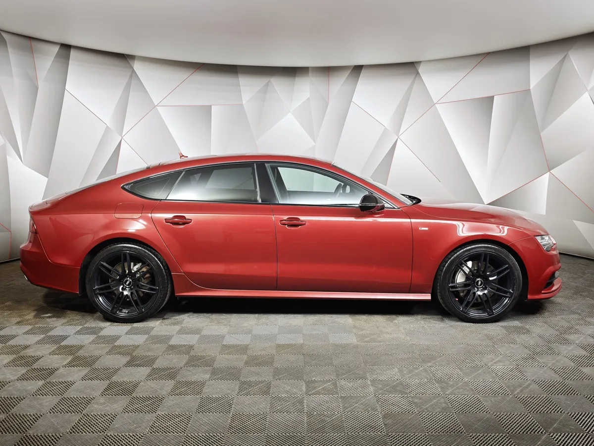 Audi A7 3.0 TFSI S tronic quattro (333 л.с.) Красный в АВИЛОН. Слайд №6