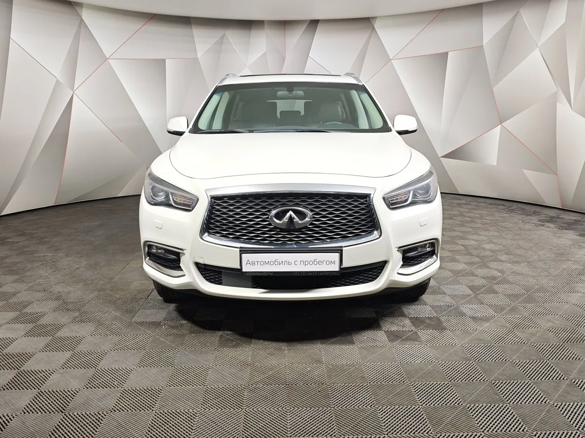 Infiniti QX60 3.5 CVT 4WD (283 л.с.) Premium Белый в АВИЛОН. Слайд №7