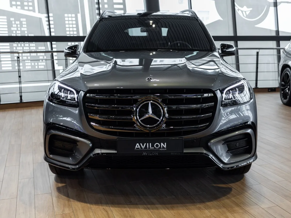 Mercedes-Benz GLS 450 d 9G-TRONIC 4Matic (367 л.с.) Серый в АВИЛОН. Слайд №4