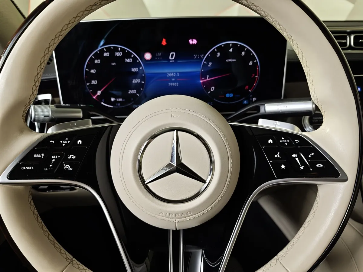 Mercedes-Benz S-Класс S 450 9G-Tronic 4Matic (367 л.с.) Зеленый в АВИЛОН. Слайд №27