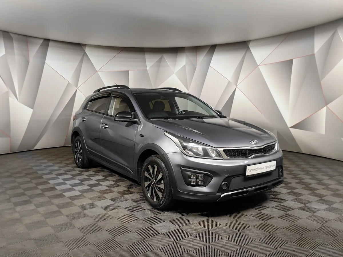 Kia Rio X-Line 1.6 AT (123 л.с.) Comfort Серый в АВИЛОН. Слайд №3