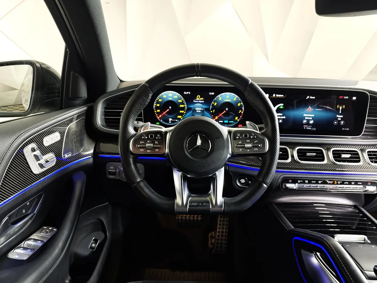 Mercedes-Benz GLE 53 9G 4MATIC+ (435 л.с.) Белый в АВИЛОН. Слайд №20