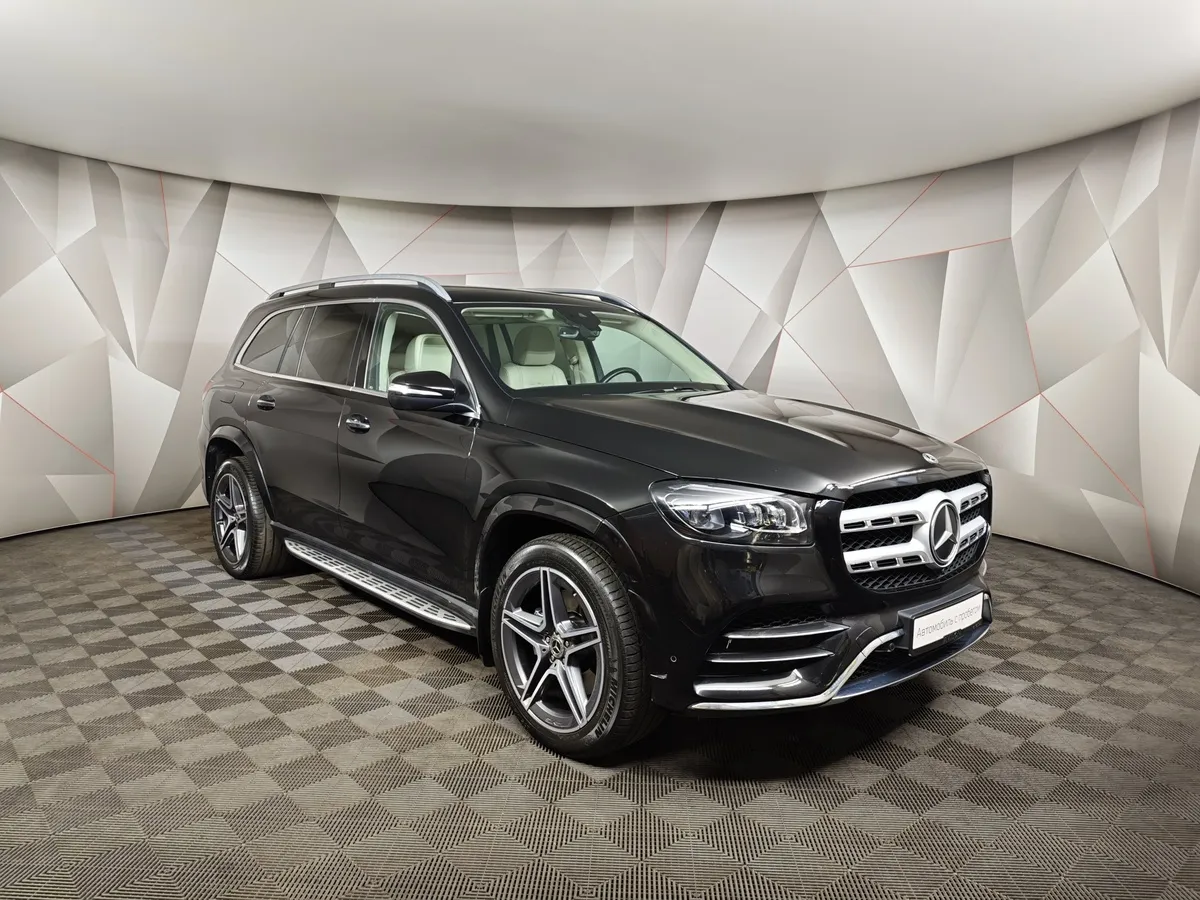 Mercedes-Benz GLS 400 d 9G-TRONIC 4Matic (330 л.с.) Premium Черный в АВИЛОН. Слайд №3