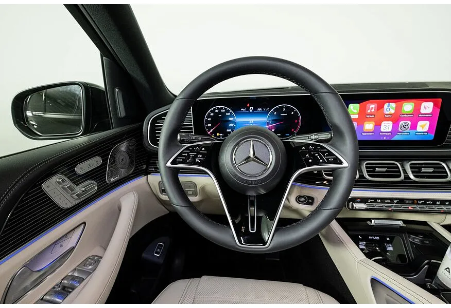 Mercedes-Benz GLE 450d 4MATIC 9G-TRONIC (367 л.с.) Черный в АВИЛОН. Слайд №9