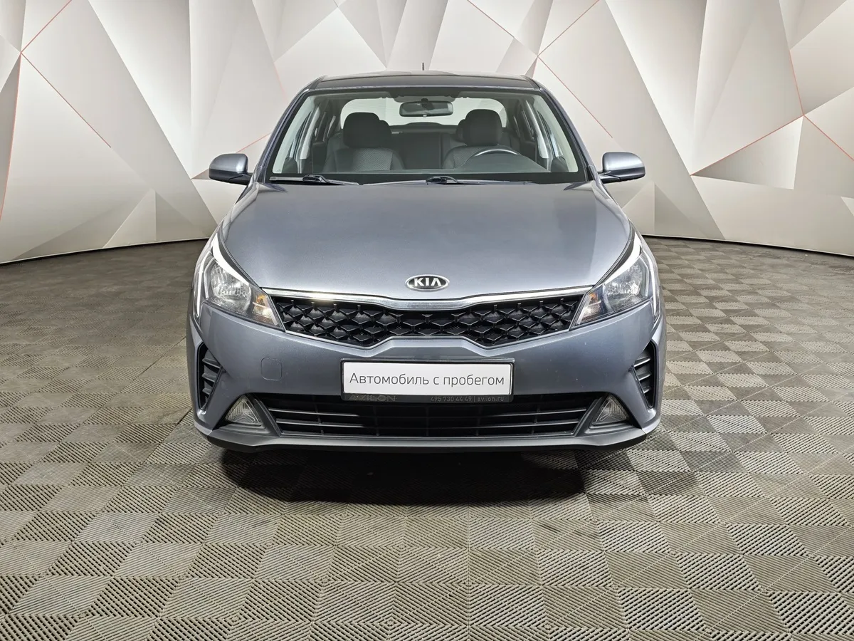 Kia Rio 1.6 AT (123 л.с.) Luxe Серый в АВИЛОН. Слайд №7