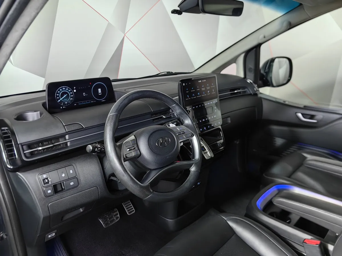 Hyundai Staria 2.2 CRDi 8AT 4WD (177 л.с.) 9 мест Premium Синий в АВИЛОН. Слайд №19