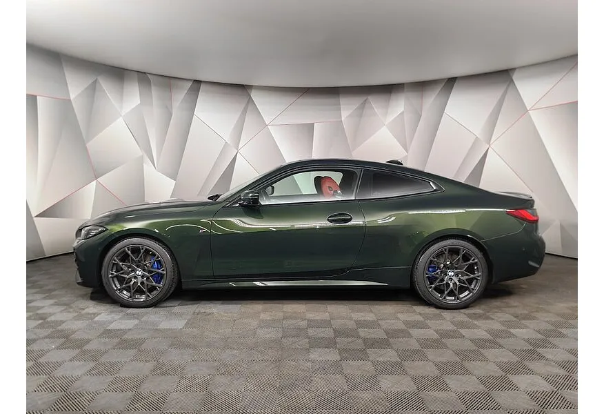 BMW 4 серия 420d xDrive AT (190 л.с.) M Sport Pro Зеленый в АВИЛОН. Слайд №3