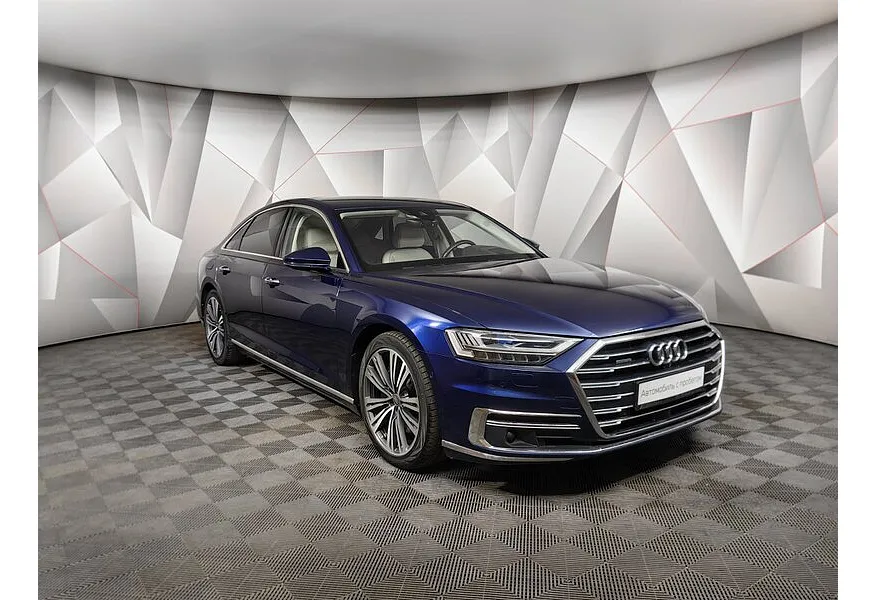 Audi A8 3.0 TFSI L tiptronic quattro (340 л.с.) Синий в АВИЛОН. Слайд №3