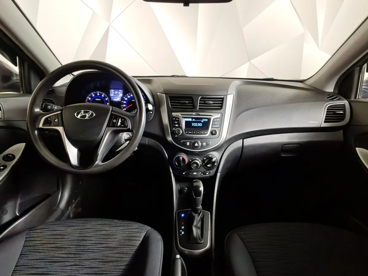 Hyundai Solaris 1.6 AT (123 л.с.) Comfort Серый в АВИЛОН. Слайд №14