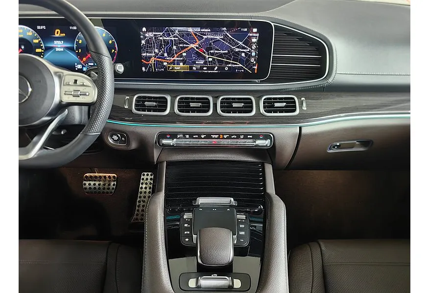 Mercedes-Benz GLS 450 9G-TRONIC 4Matic (367 л.с.) First Class Черный в АВИЛОН. Слайд №15