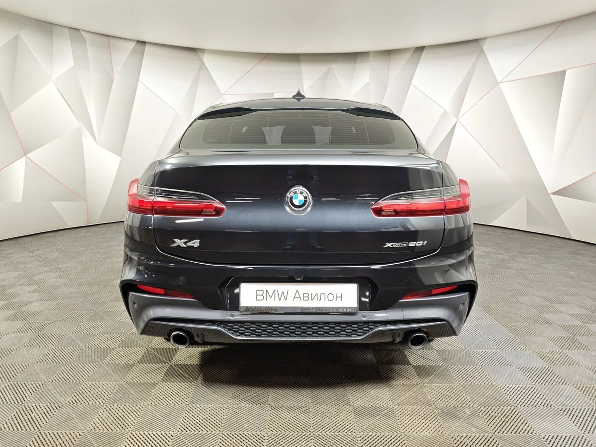 BMW X4 xDrive20i Steptronic (184 л.с.) M Sport Черный в АВИЛОН. Слайд №4