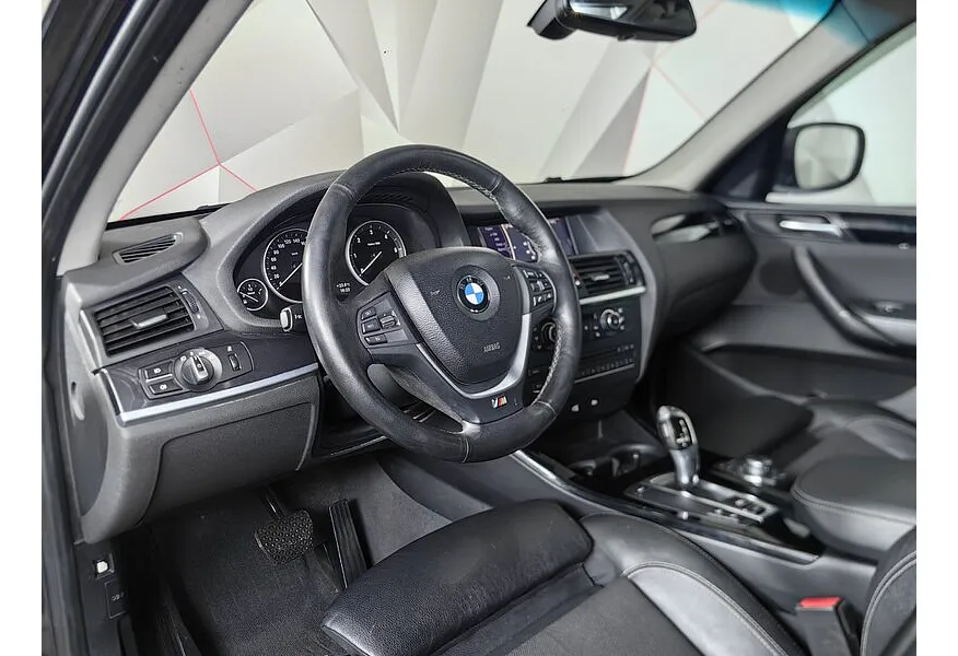 BMW X3 xDrive20d AT (184 л.с.) Черный в АВИЛОН. Слайд №12