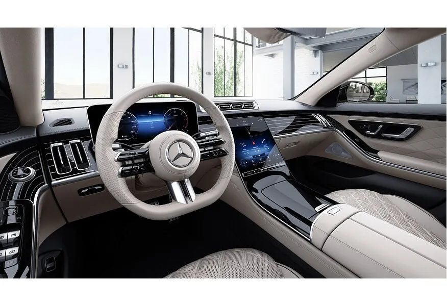 Mercedes-Benz S-Класс S 580 9G-Tronic 4Matic (503 л.с.) Черный в АВИЛОН. Слайд №8