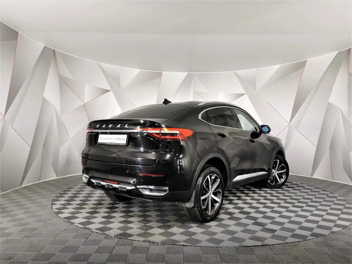 Haval F7x 2.0T AWD 7DCT (190 л.с.) Elite Черный в АВИЛОН. Слайд №2