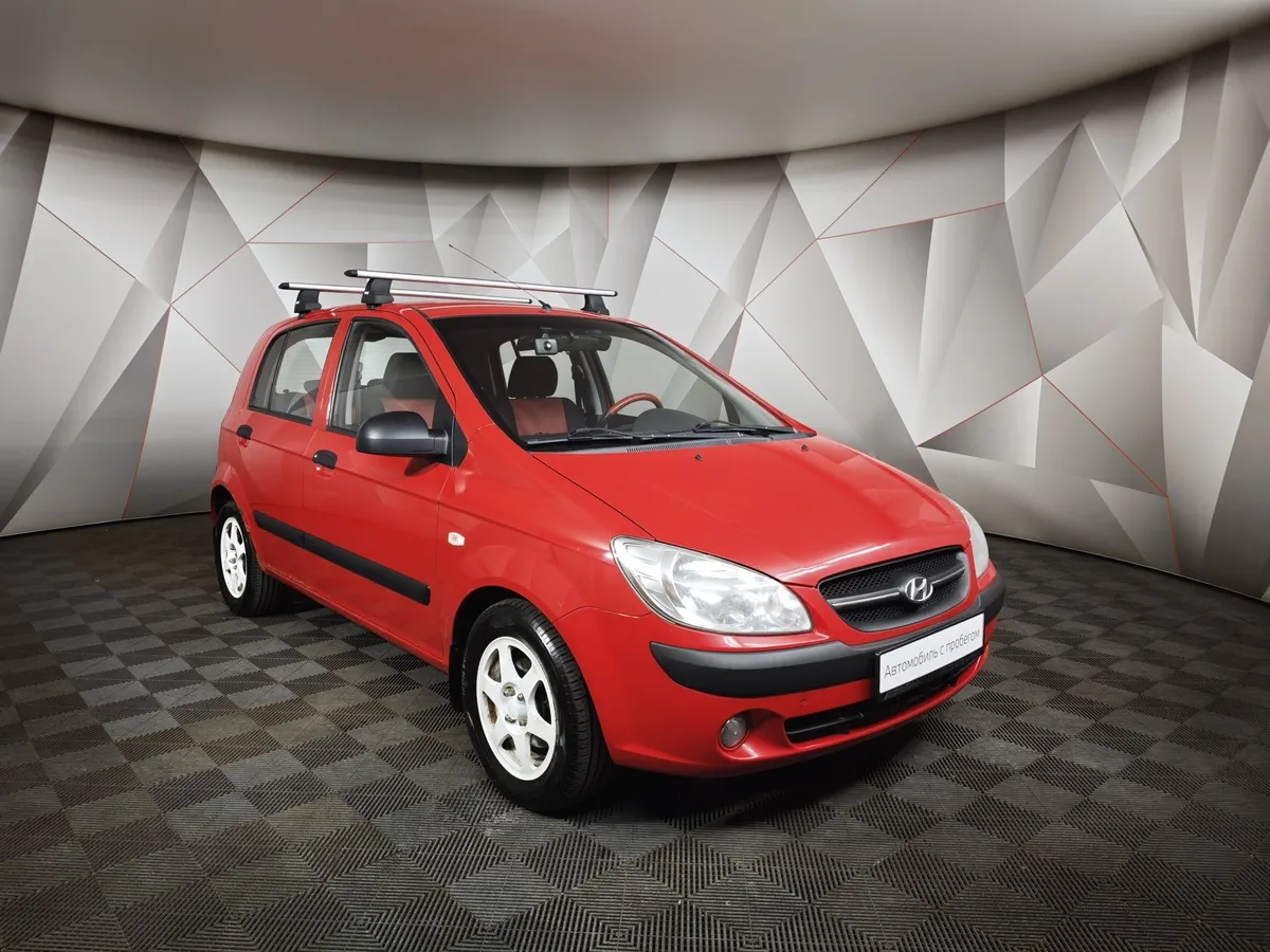 Hyundai Getz 1.4 MT (97 л.с.) Красный в АВИЛОН. Слайд №3