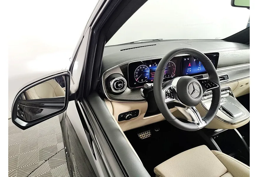 Mercedes-Benz V-Класс V 300 d L3 4MATIC 9G-TRONIC (237 л.с.) Exclusive Черный в АВИЛОН. Слайд №6